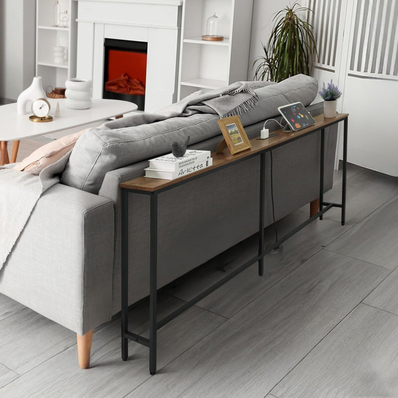 Table With Built In Outlet 17 Stories 70.9