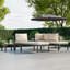 328.5cm Wide Straight Patio Sectional with Cushions