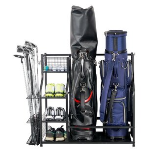  Homieasy Golf Storage Garage Organizer Fits for 2 Golf