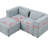 Modular Sofa  Chenille Fabric,  Simple And Grand, The Seat And Back Is Very Soft. This Is Also A KNOCK DOWN Sofa