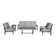 Copland 5-Piece Teak Bistro Set with Cushions