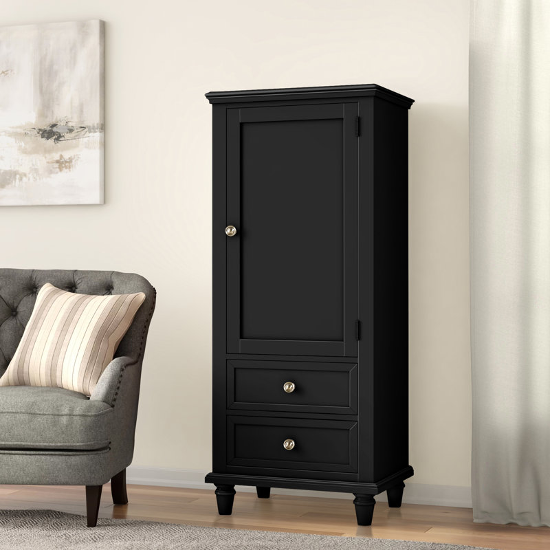 Armoire Jazmond, Noir vulcain