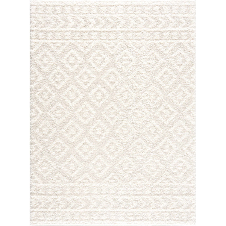 Aaliyanna Moroccan Beige Area Rug