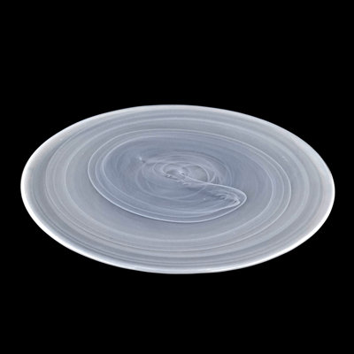 NUAGE 11'' Glass Dinner Plate