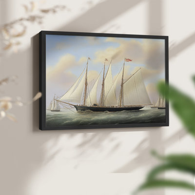 Nautical Series-CXXIX -Framed Print - Restickable