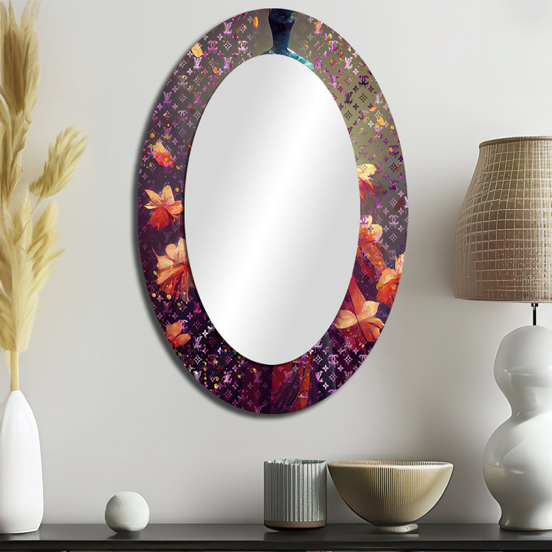 Miroir mural luxueux Fantasy I - Glam, 36 po x 24 po