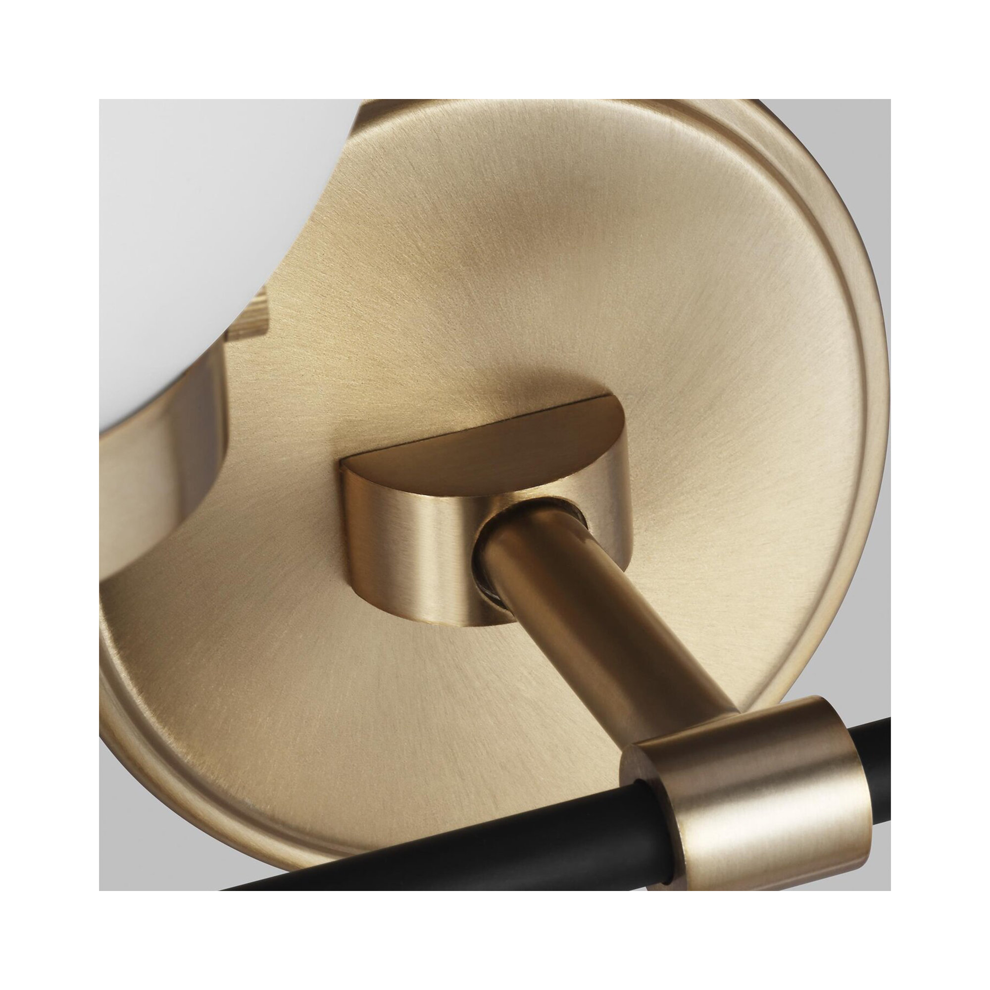 Newport 4-Light Steel Vanity Light , No , Satin Brass