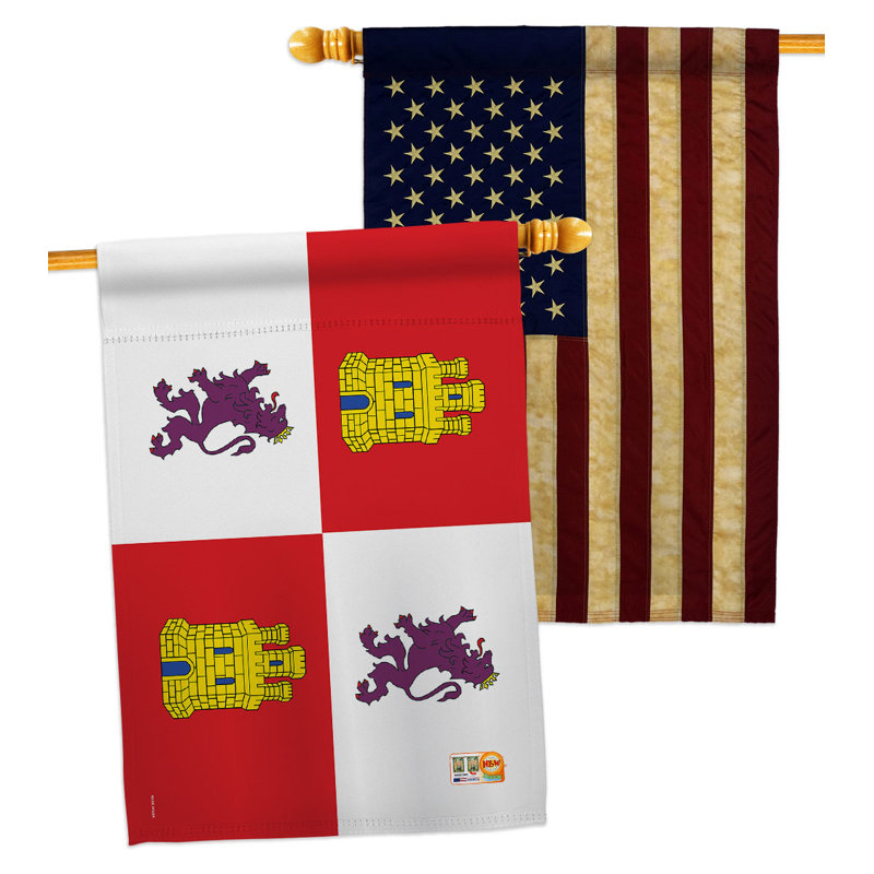 Ensemble de drapeaux de maison Castille et León Nationality