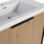Meuble-lavabo autoportant durable de qualité moderne avec lavabo en résine-307563696