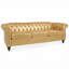 Canapé Chesterfield à accoudoirs roulés 3 places-133038774