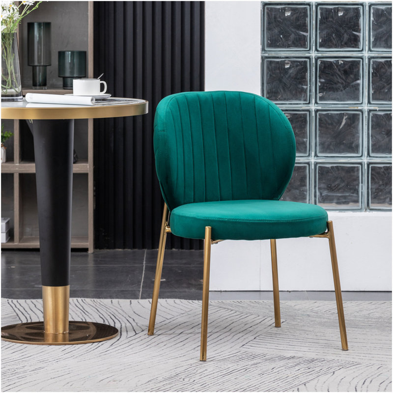 Chaise de salle à manger Amoa, Vert