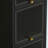 Modern Four-Tier Glass Door Cabinet With Featuring Five-Tier Storage-1225618938