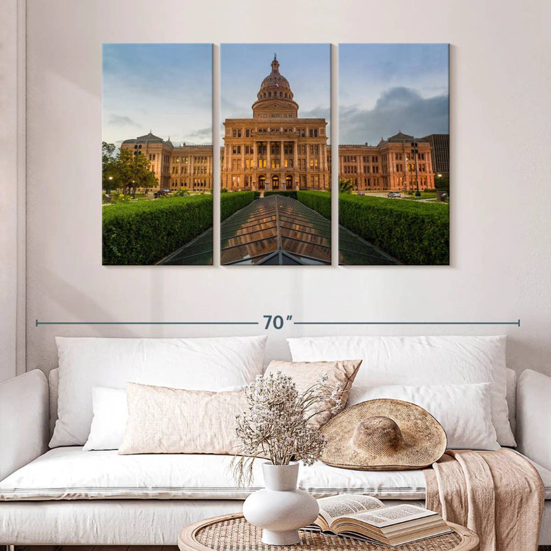 Rorry Austin Texas Capitol, 32" H x 50" W