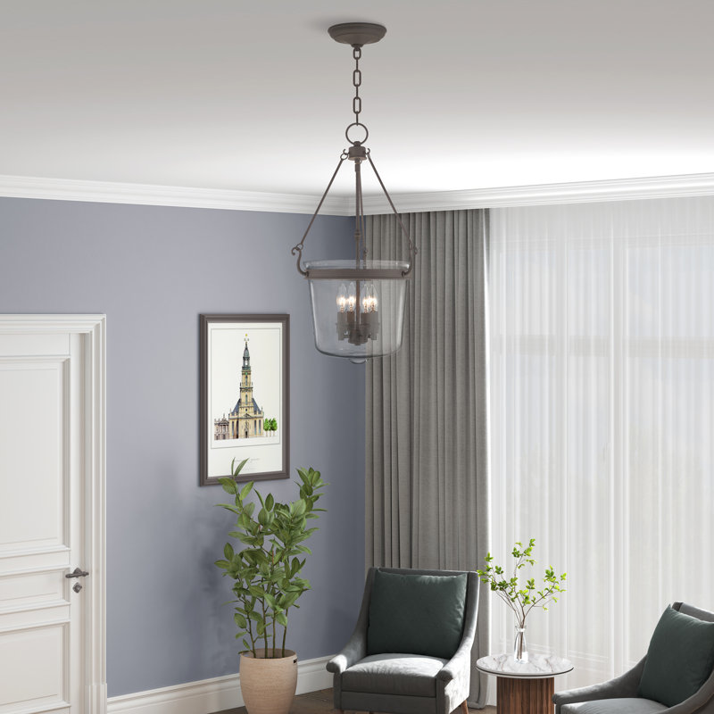 Akio 4 - Light Pendant, Bronze, Clear