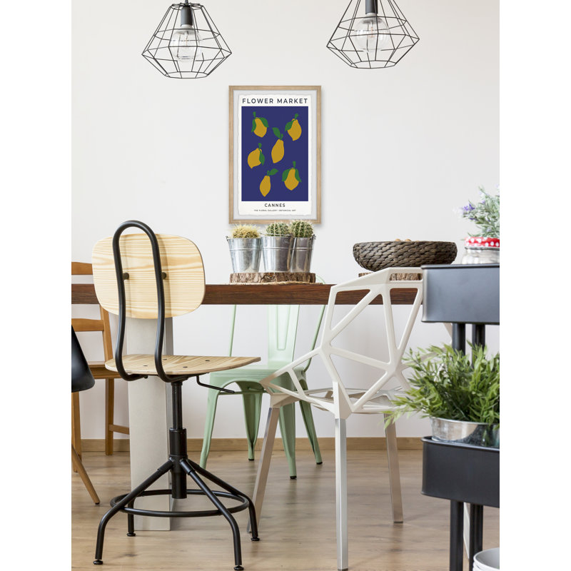Cannes Lemons - Single Picture Frame Print, 30cm H x 20cm W