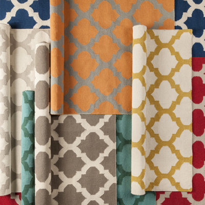 Acampo Wool Geometric Indoor Rug