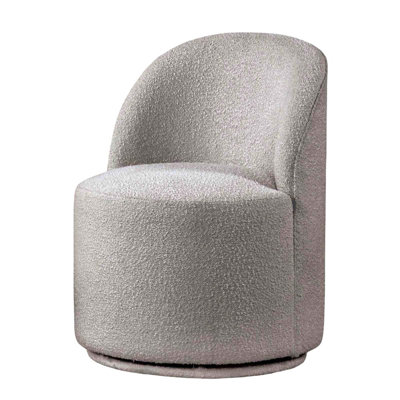 Contemporary Style 1pc Dining Swivel Chair 360 Rotate