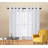 Bantice Polyester Sheer Curtain Pair-2077884840-2077884832