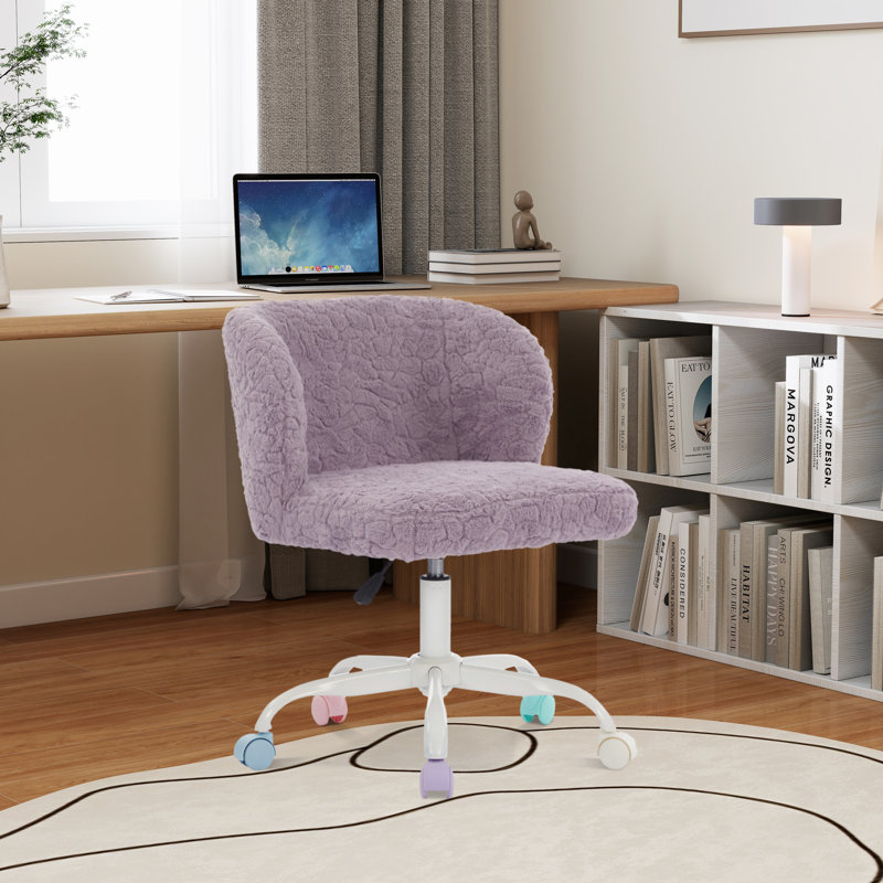 Chaise de bureau 22,48 po, Violet