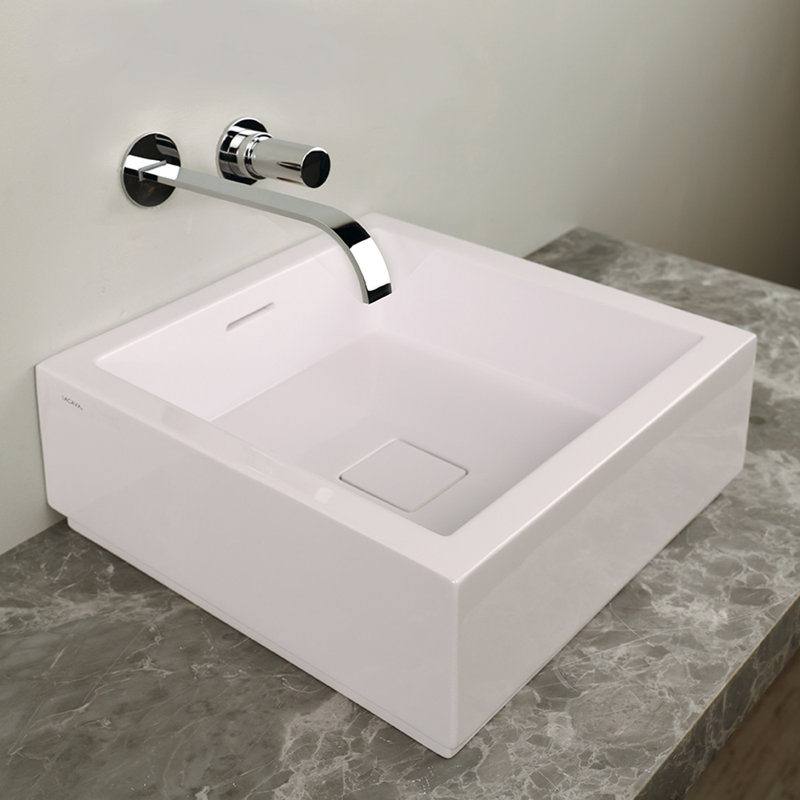 Torre 16'' W Single Vanity Top, Gloss White