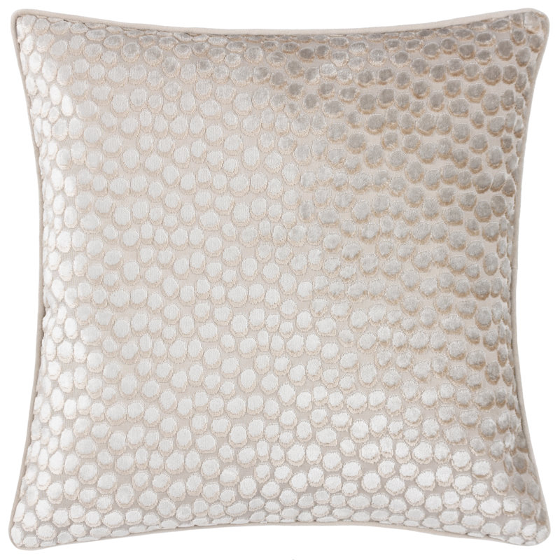 Lutcher Blue Square Cushion, Moonbeam