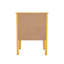 Amiere 42cm W Solid + Manufactured Wood Bedside Table-406342344