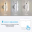 Chonvandra LED Flush Mounted Sconce