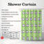 Chat charme - rideau de douche standard 1 pièce-1115534283