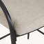 Ensemble de 2 tabourets de bar modernes de 25 po de hauteur avec structure en métal noir