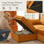 Chaise avec accoudoirs rembourrée avec accoudoirs Adrielle-1507515081