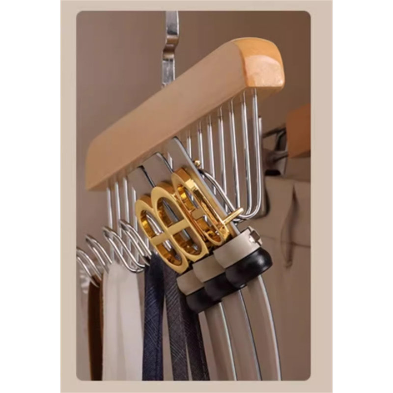 Omora Wood Non-Slip Clothes Hanger, 2
