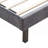 Contemporary Button Tufted-Upholstered Bed With Wings Design