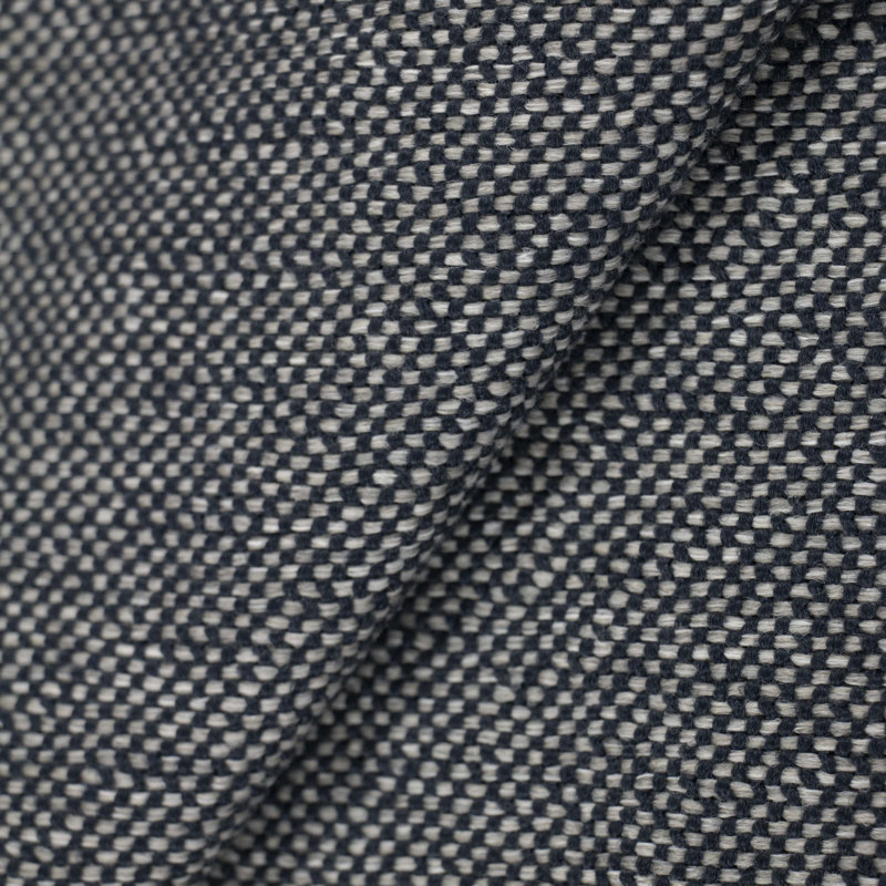 Tête de lit tapissier Marquise, Simple, Sustain Milsap en tweed bleu marine