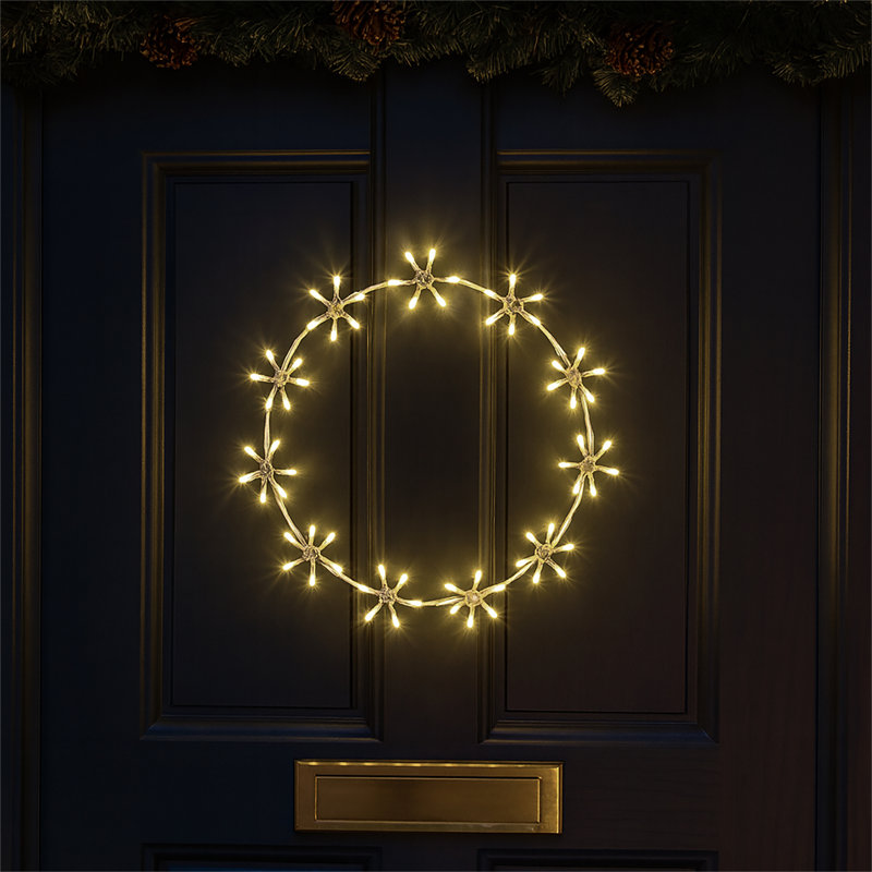 Wreath, 44cm H x 44cm W x 18cm D