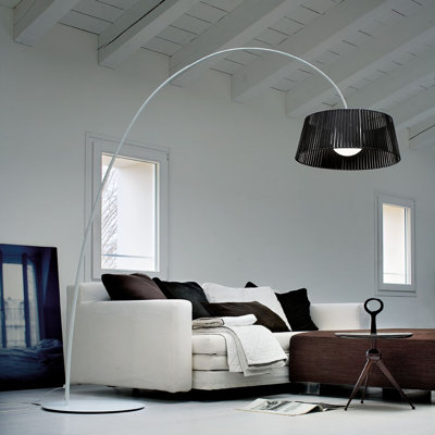 Ribbon 84'' Arched Floor Lamp