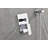 Shower Set System Bathroom Luxury Rain Mixer Shower Combo Set Wall Mounted Rainfall Shower Head Faucet