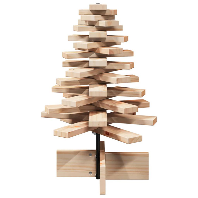 Christmas Decorative Accent, 60cm H x 40cm W x 40cm D, Brown