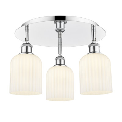 Plafonnier encastré 3 lumières 17 po Ballston