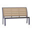 Banc de parc empilable aluminium Bazza-26076704-26076716