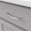 Poignée en arche de la collection Karat - Poignée d'armoire centrale à centre 5-1 / 16 po - Quincaillerie contemporaine pour tiroirs et armoires-88366128-116399581