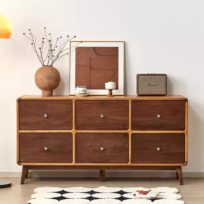 Buffet haut de gamme rétro de style nordique, H 30,7 po x l 63 po x P 15,7 po