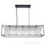 Fircrest 5-Light Island Rectangle Crystal Chandelier
