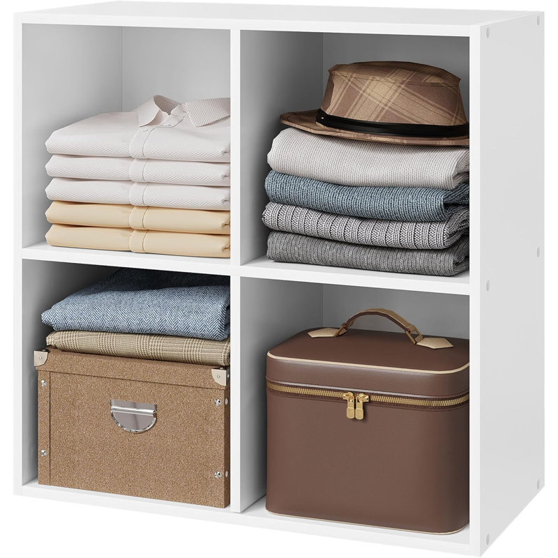 Cassietta Cube Bookcase, White