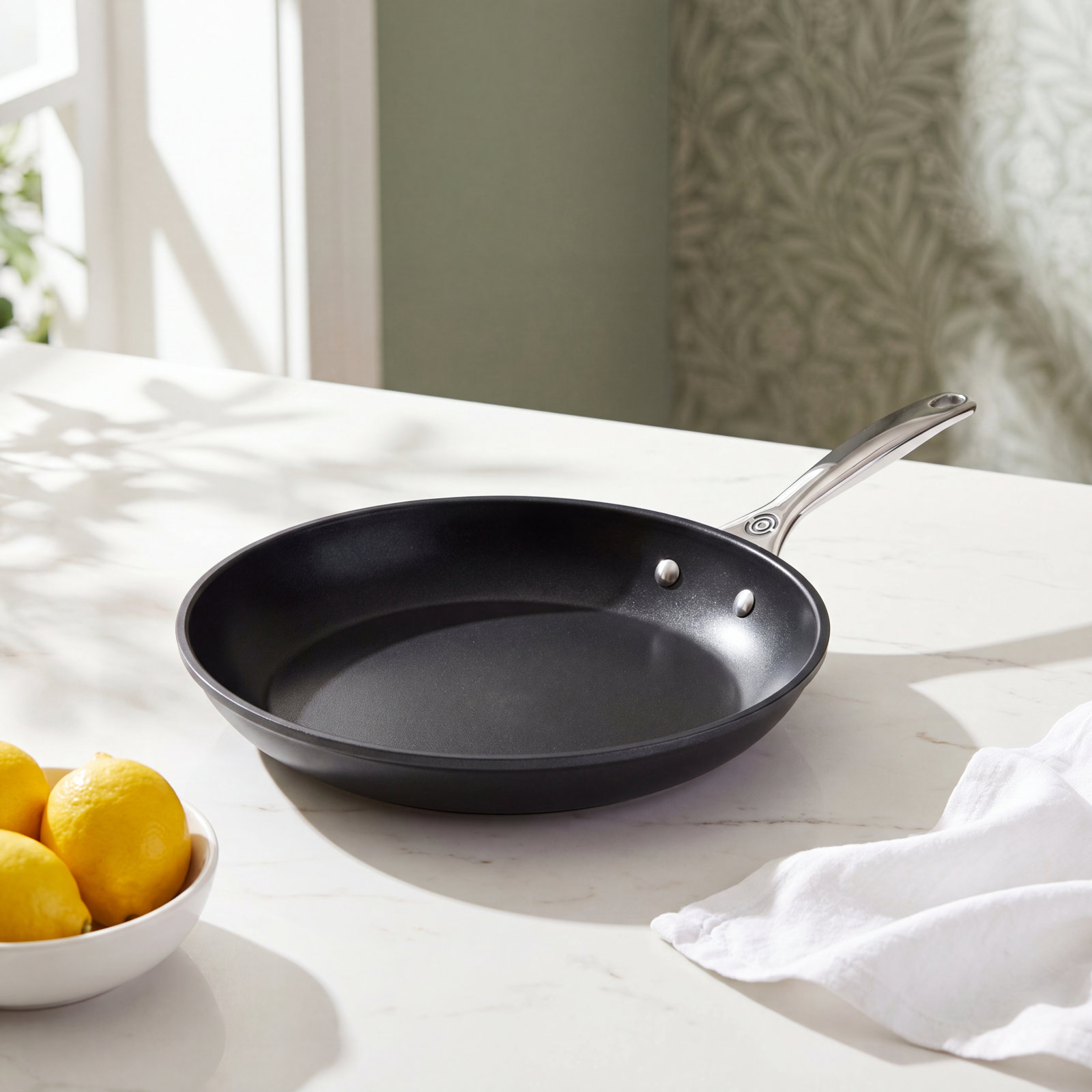 Le Creuset Toughened Non-Stick Frying Pan, 12" Diameter