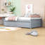 Lit plateforme simple avec rangement-1148976025