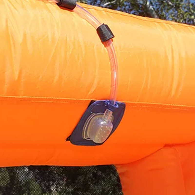 7' x 16' Inflatable with Water Slide and Air Blower