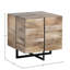 Table de bout en bois massif de manguier de 22 po Samson