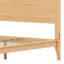 Lit plateforme Mid-Century moderne en bois avec support en lattes de bois-579915372-579915365