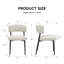 Chaise rembourrée à dossier courbé-917822356