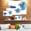 Fighting Fish, impression numérique sur toile tendue-16487677